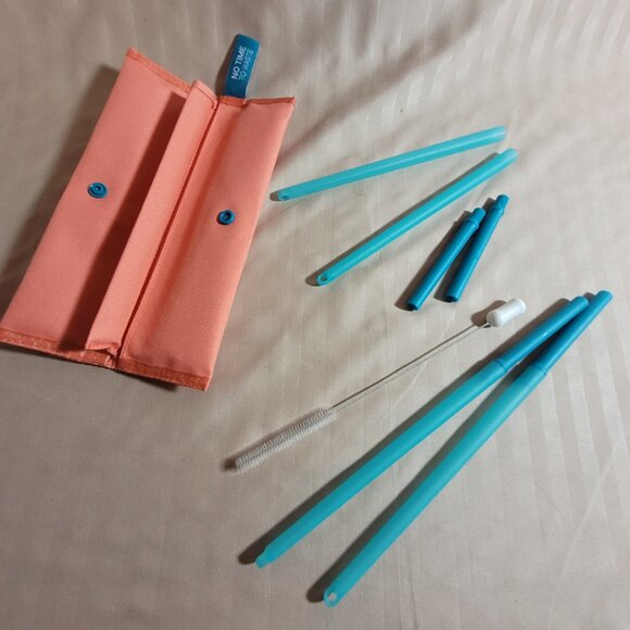 Tupperware Eco+ Straw Set - Picture 1 of 5